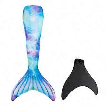 Adults Kids Reinforced Swimming Mermaid Tail Monofin Included Water Fun