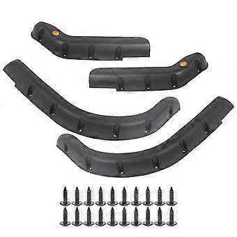 Golf Cart Wheel Mud Guard Kit Front Rear Wheel Mudguard Splash Guard Mud Flap Replacement for EZGO TXT 1994 to 2013