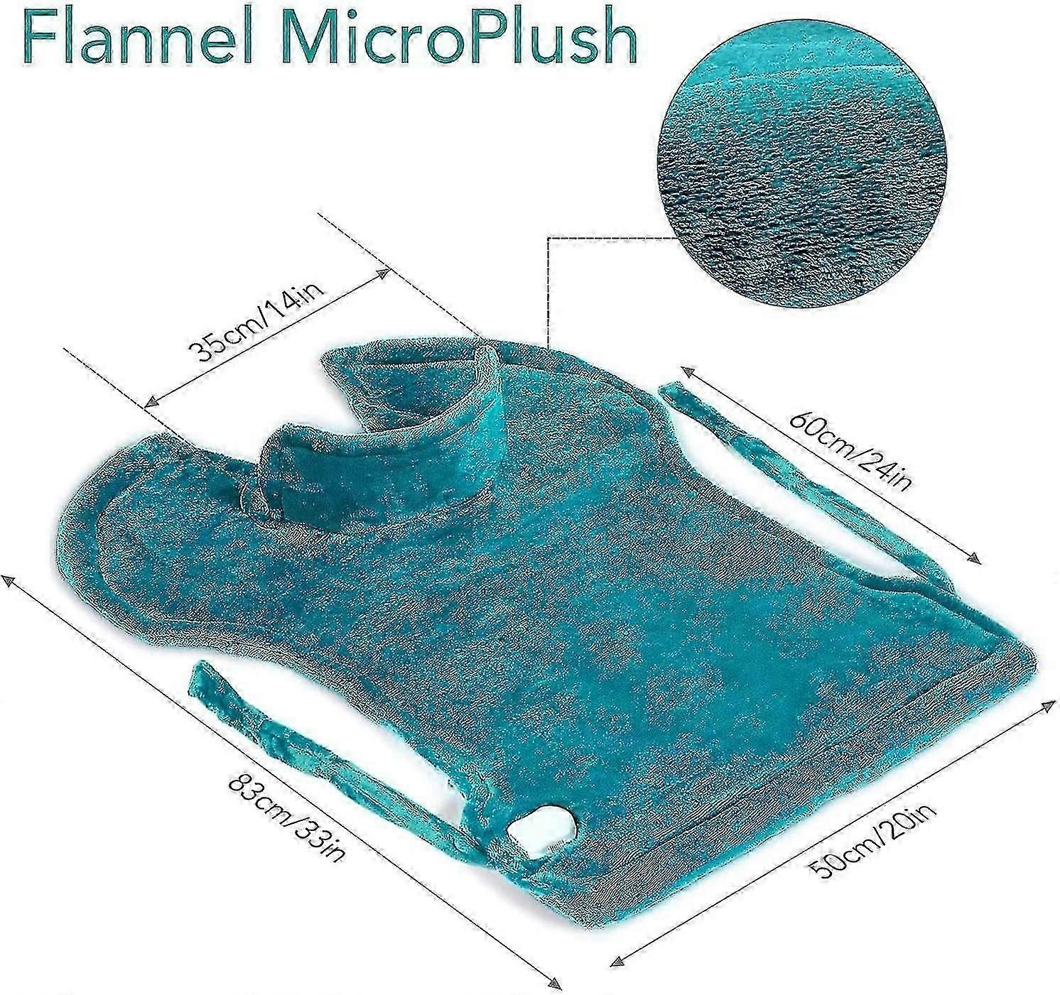 Large heating pad for back and neck warm relaxation