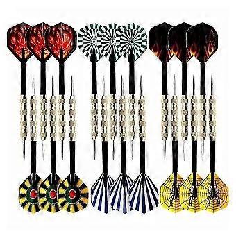 14g Tungsten Steel Tip Darts 18pcs Set For Dartboard ICF