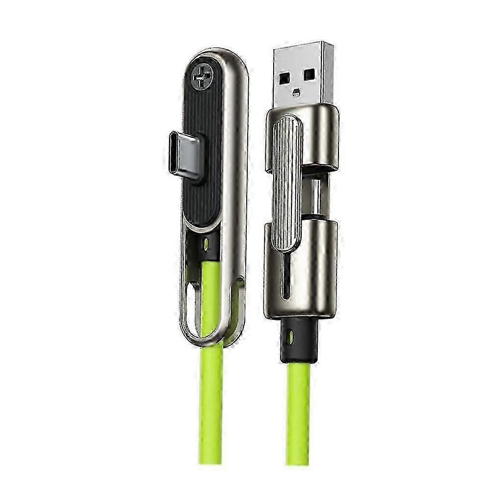 240W Fast Charge Foldable Silicone Cable