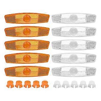 10pcs Mountain Road reflecterende strips wiel fiets spaak reflector voor achter