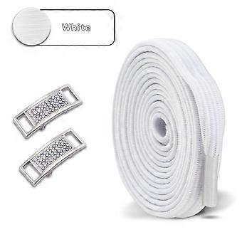 No Tie Shoe laces Diamond Lock Shoelaces without ties Glitter Elastic Laces Sneakers Tennis Flat Shoelace Shoes Accessories