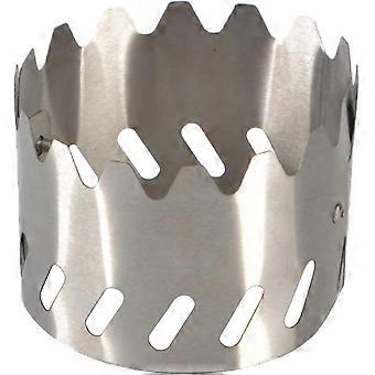 2-in-1 Windshield Stove Holder - Portable - Stainless Steel - For Hiking, Backpacking, Windshield core