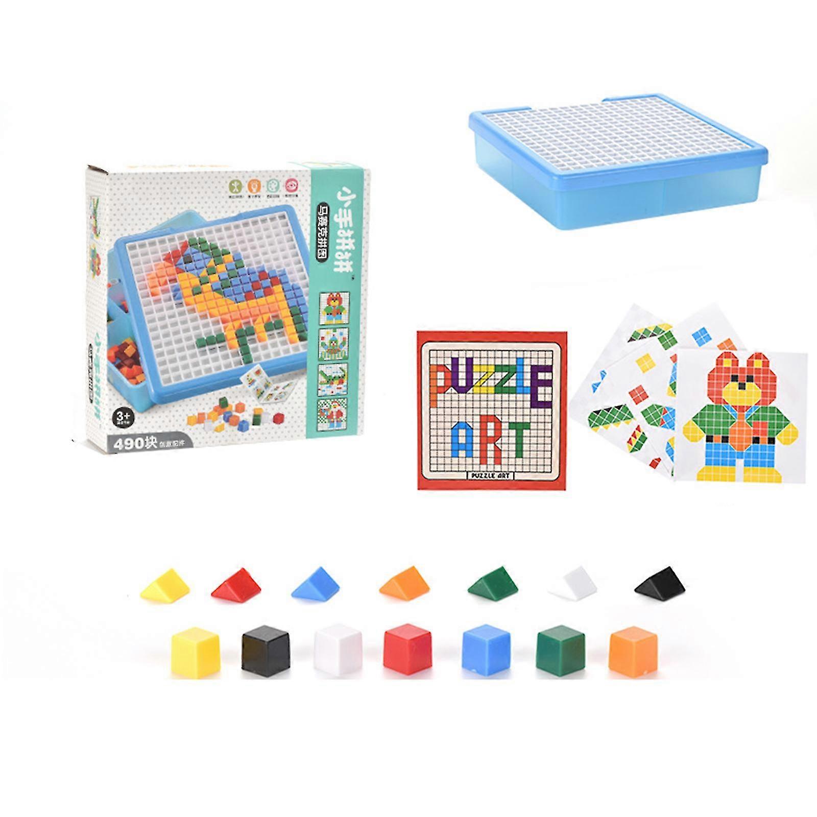Creative 3D Mosaic Learning Puzzle