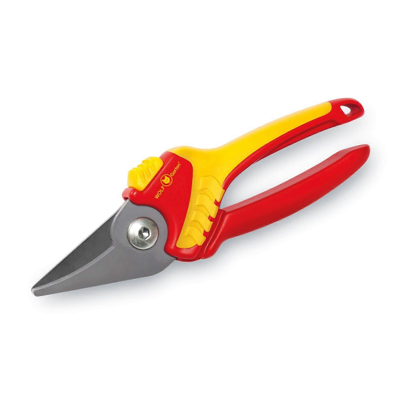 Tuinschaar met 2 snijkanten, aluminium snoeischaar Basic Plus