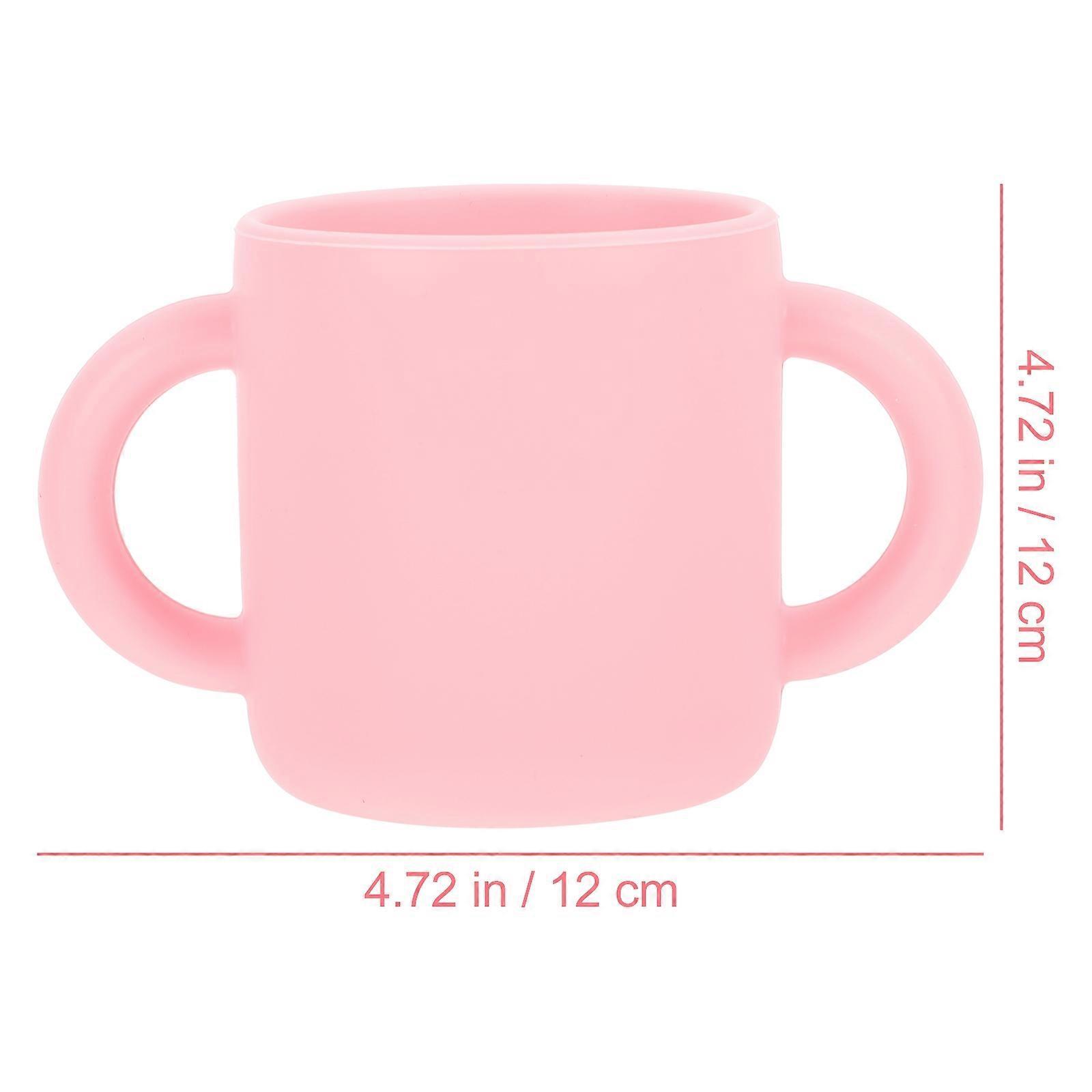 Soft Silicone Infant Drinking Cup With Handles