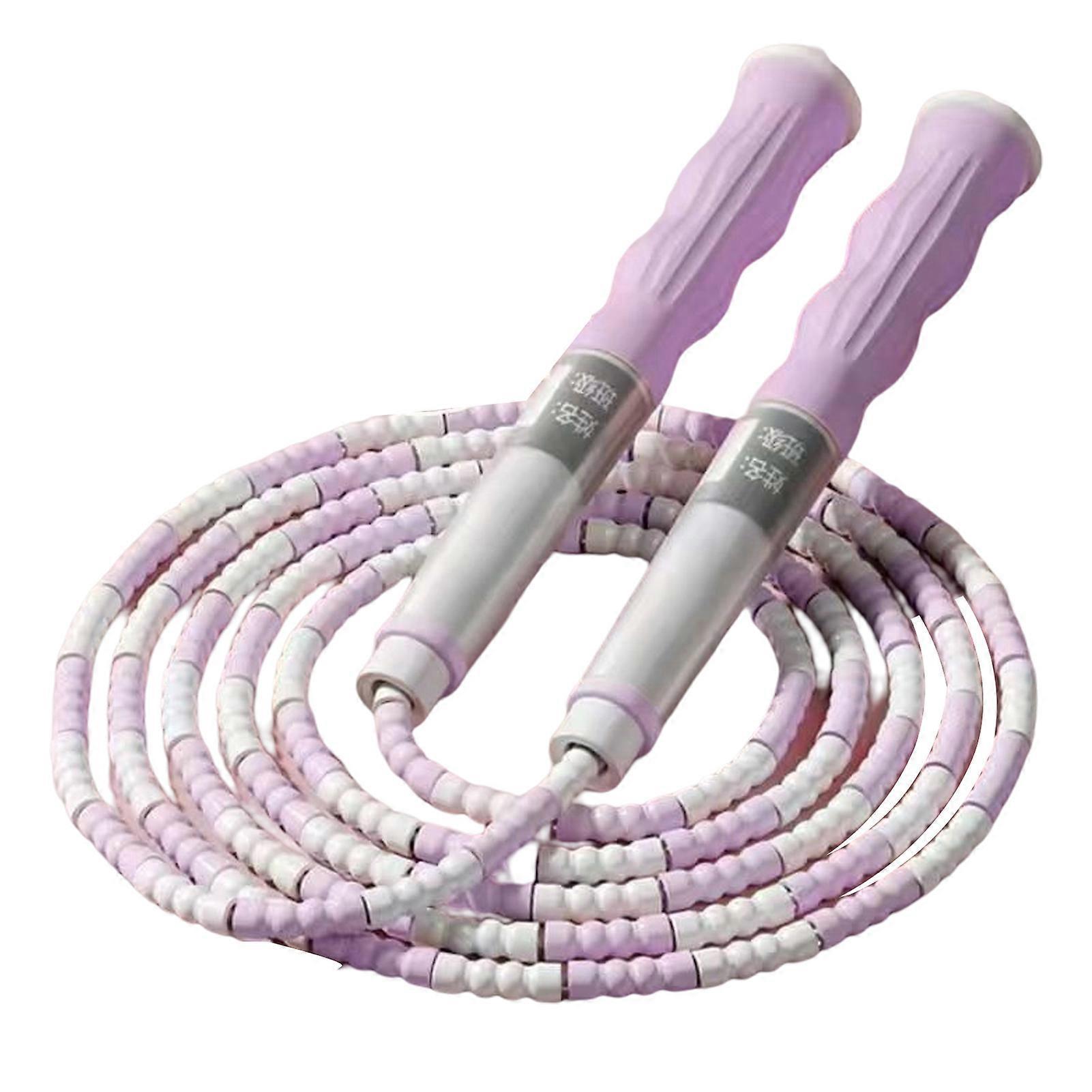 Adjustable Heavy-Duty Beaded Jump Rope