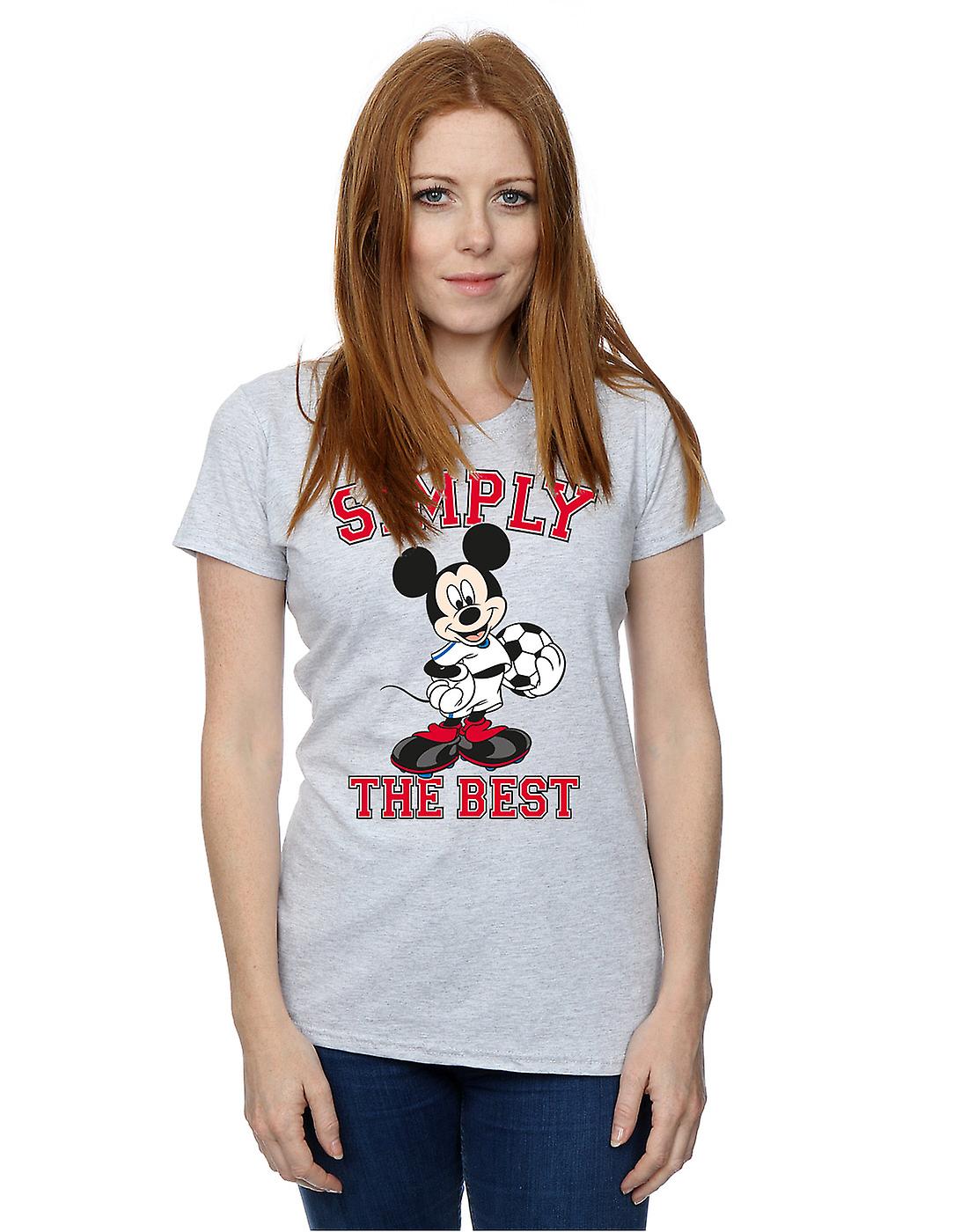 Mickey Mouse de la mujer de Disney simplemente la mejor camiseta