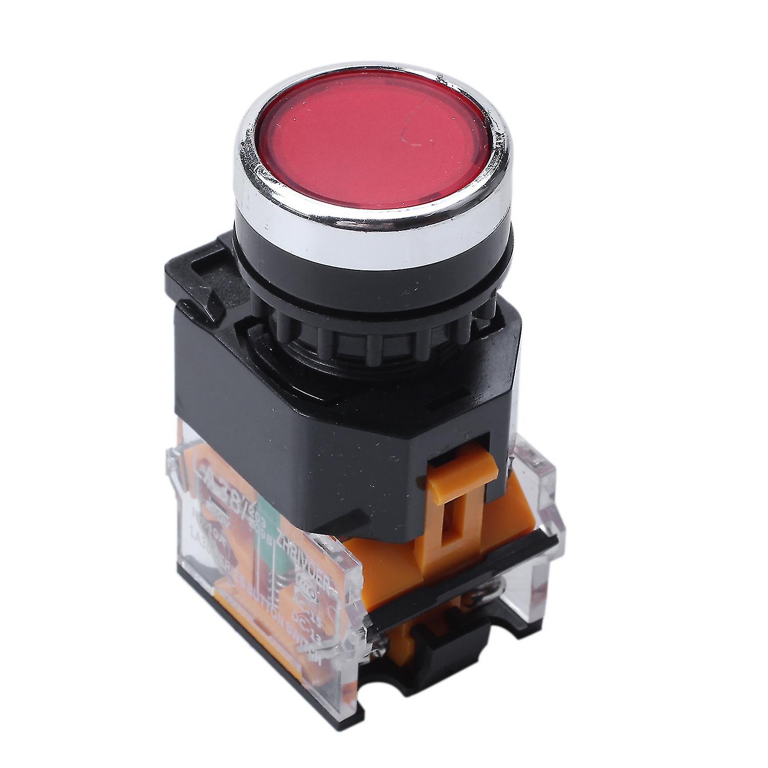 La38-11/203 Button Momentary Heavy Duty Switch Red