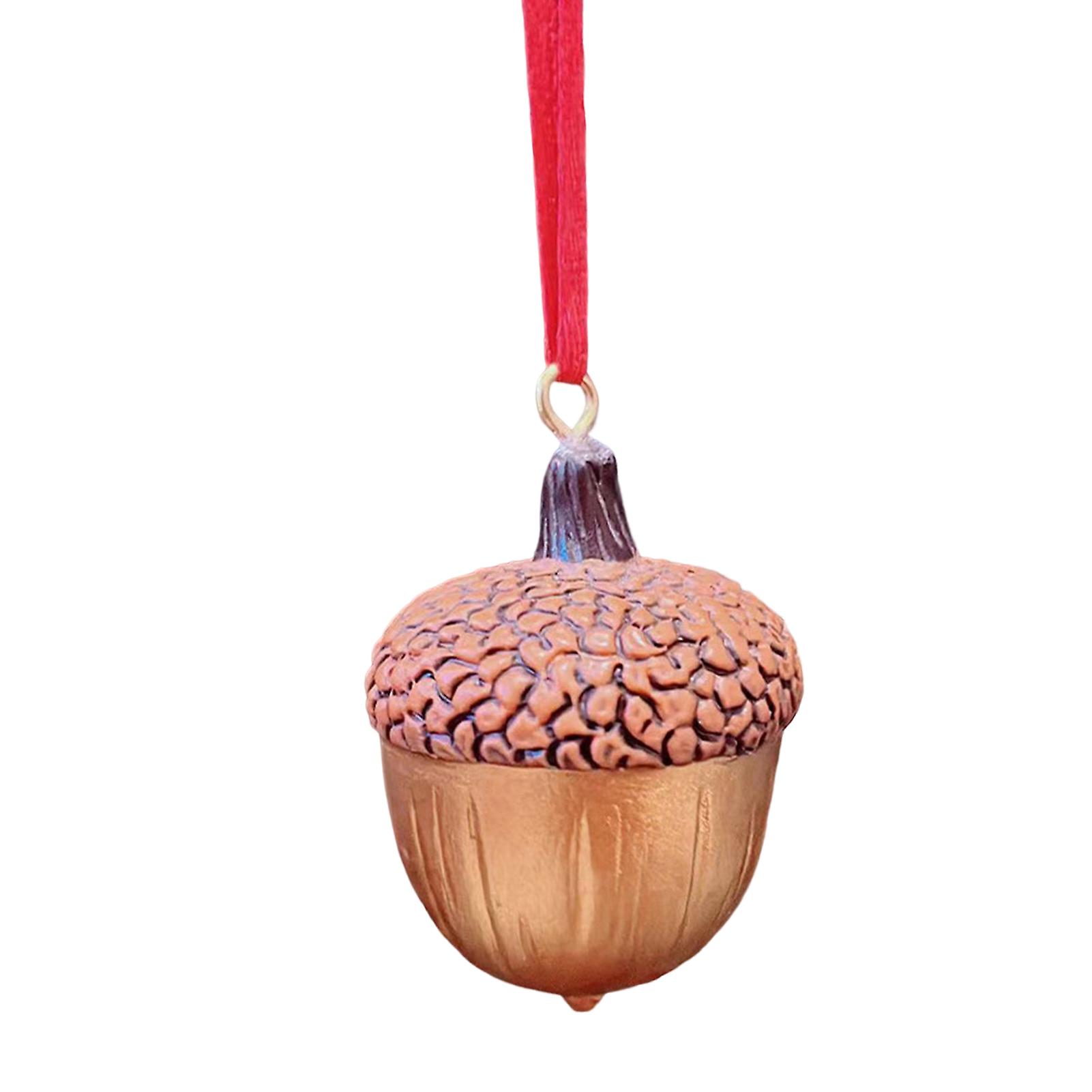Xmas Fake Pine Nuts Pattern Pendant Create Warm Cozy Christmas Atmosphere