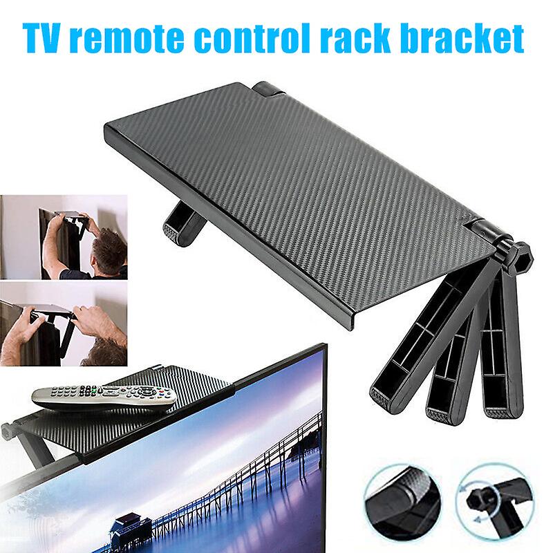 TV Caddy Adjustable TV Screen Storage Caddy Bracket Computer Screen Shelf New