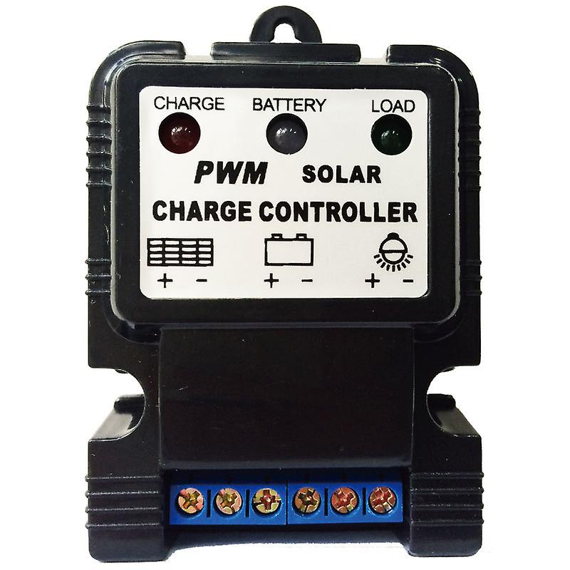 6V/12V 10A Solar Charge Regulator Plastic Solar Controller Portable Solar Panel Regulator Energy Controller with LED Indicator New Protection Tool