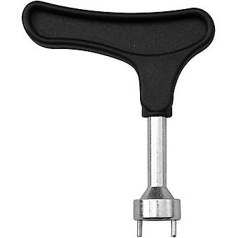 1 Piece Golf Shoe Spike Wrench Golf Shoe Spike Remover Cleats Spikes Tool Removal Cleats Maintenance Replacement Removal Tool Golf Accessories, Black