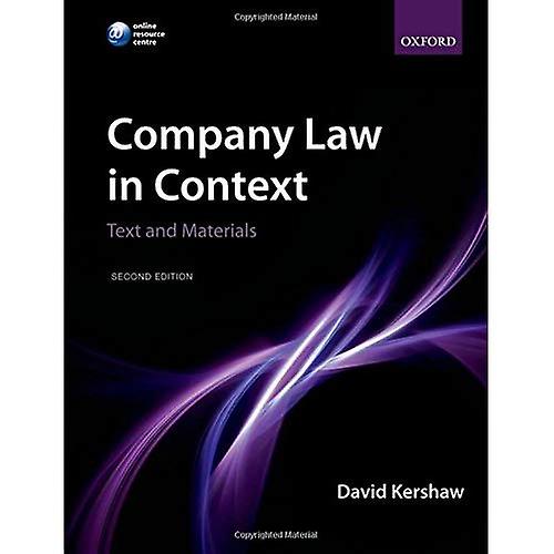 Derecho de sociedades en contexto