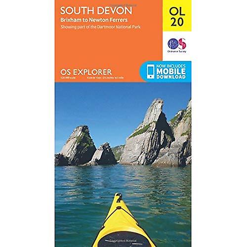 OS Explorer OL20 South Devon, Brixham, Newton Ferrers (OS Explorer Map)