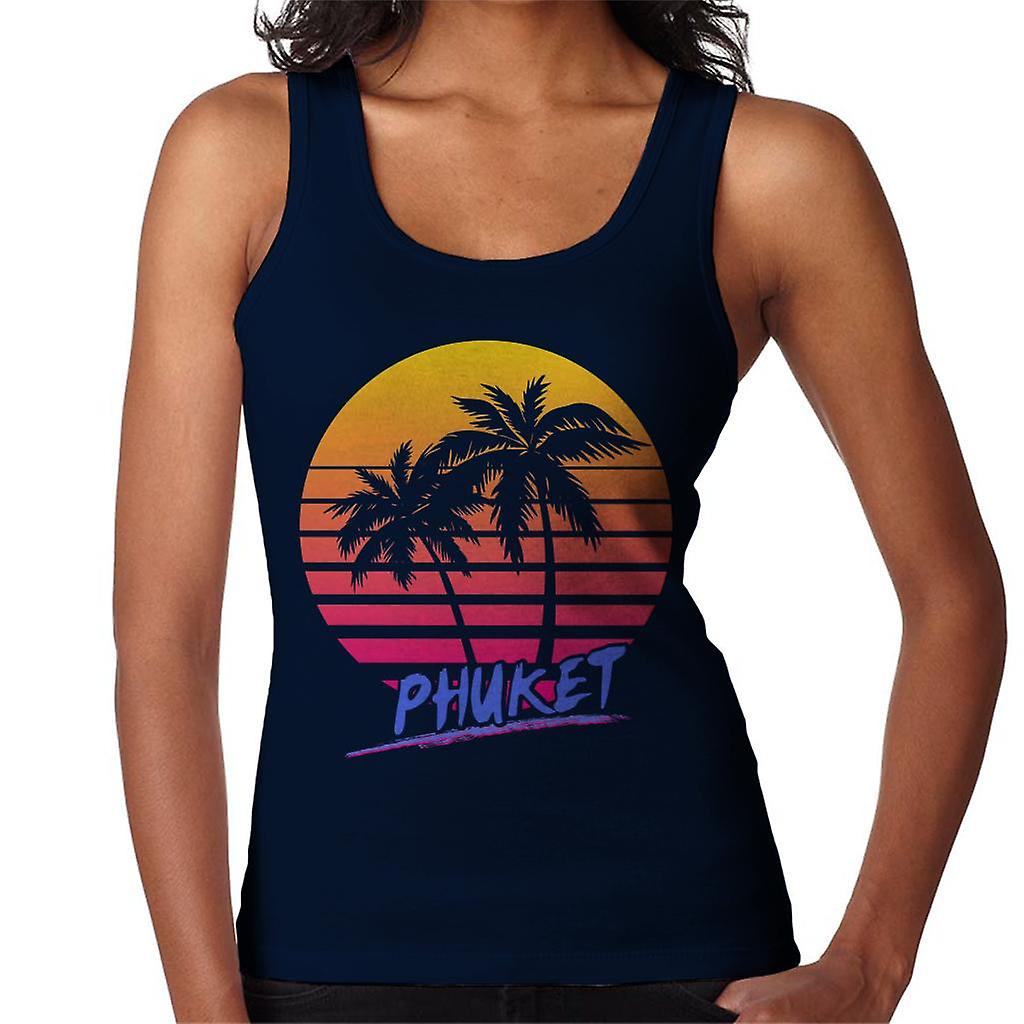 Phuket Retro 80-tallet kvinners Vest