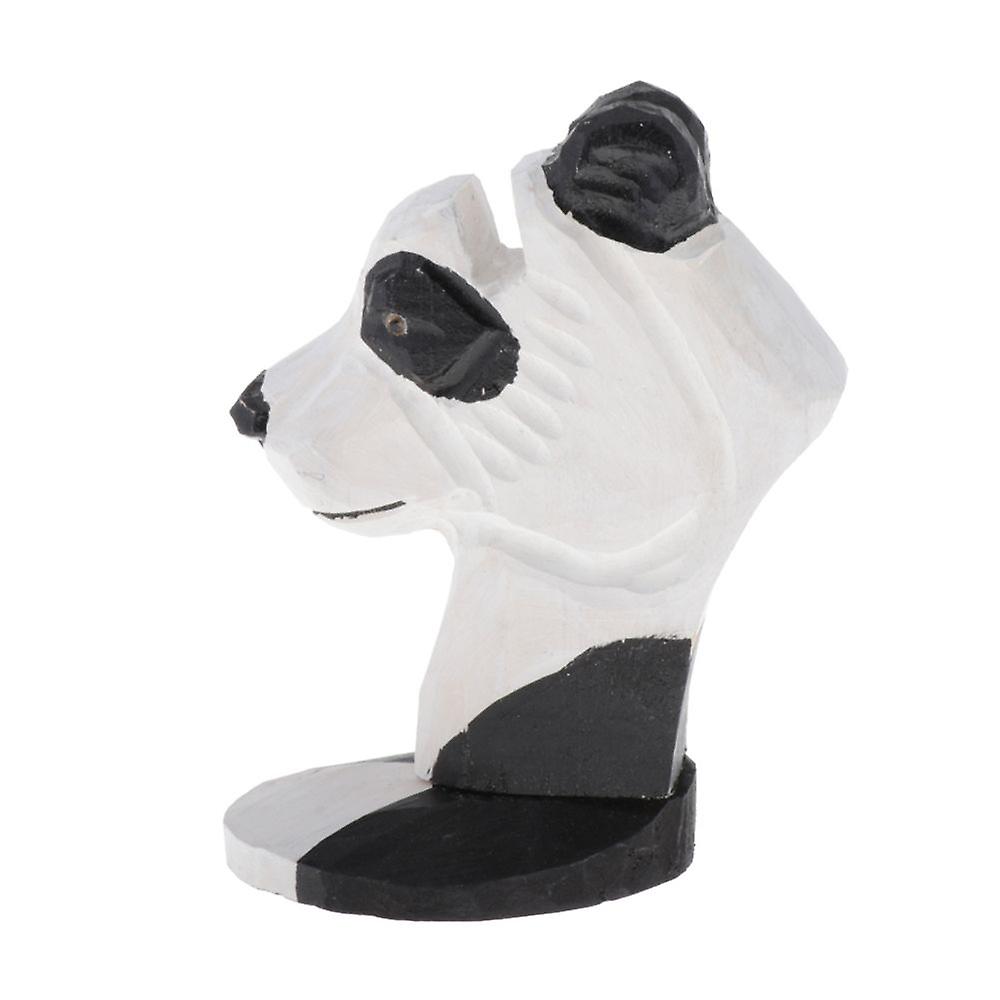 4panda Carved Wooden Glasses Holder Glasses Stand Display Rack