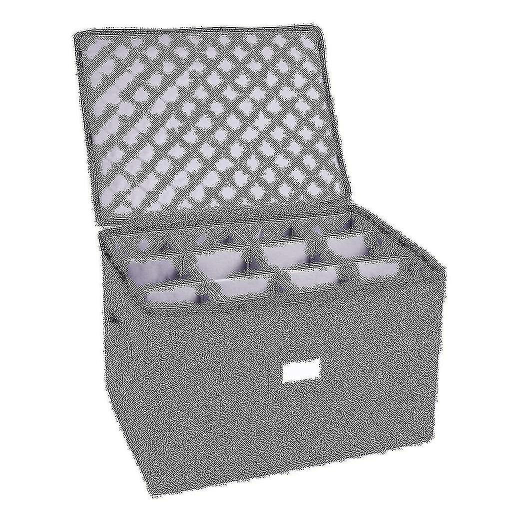 Weinglasaufbewahrung fasst 12 Weingläser oder Wein faltbare Aufbewahrungsbox kann auch für Kleidung verwendet werden