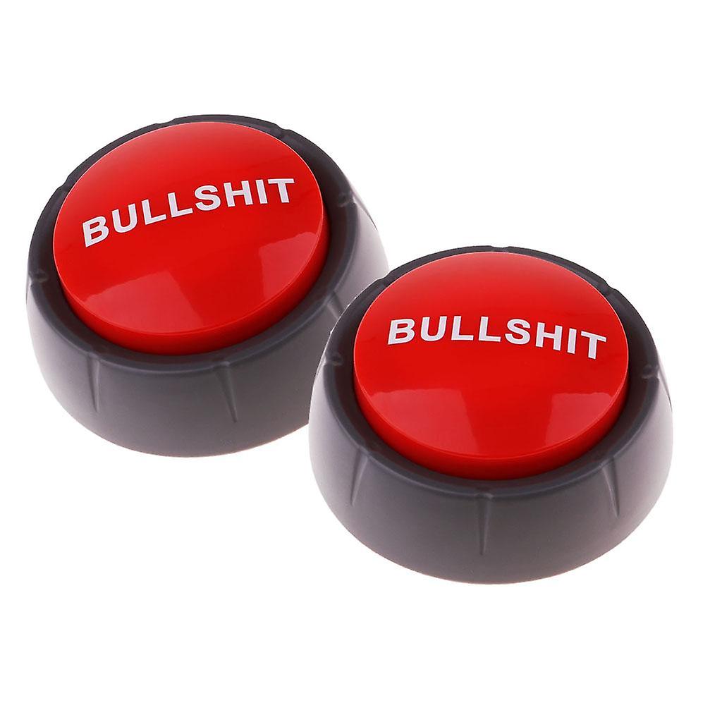 2pcs Bullshit Sound Music Toy Press Button Record Sound Box for Children Toy