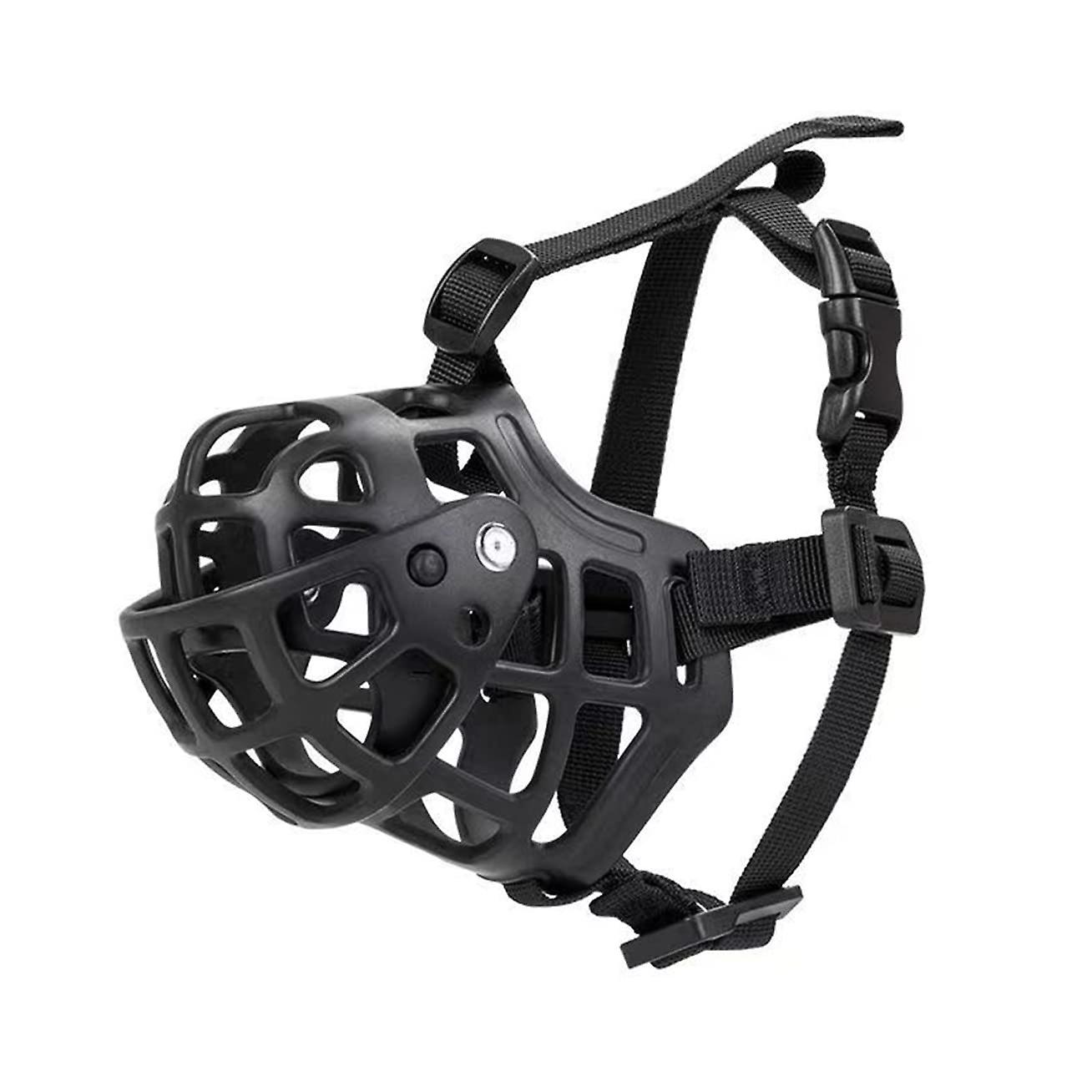 Silicone Basket Dog Muzzle For Large Dogs Soft, Breathable Muzzle For Labrador, German Shepherd, Doberman