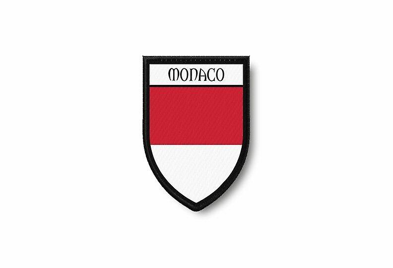 Patch Ecusson Termocollant Bord Brode Flag Prints Monaco