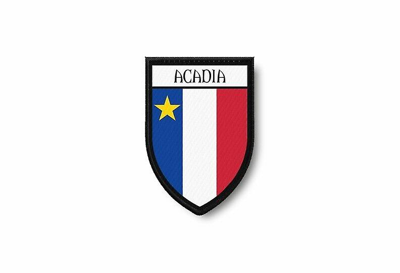 Patch Ecusson Termocollant Bord Brode Flag Prints Acadian Acadian