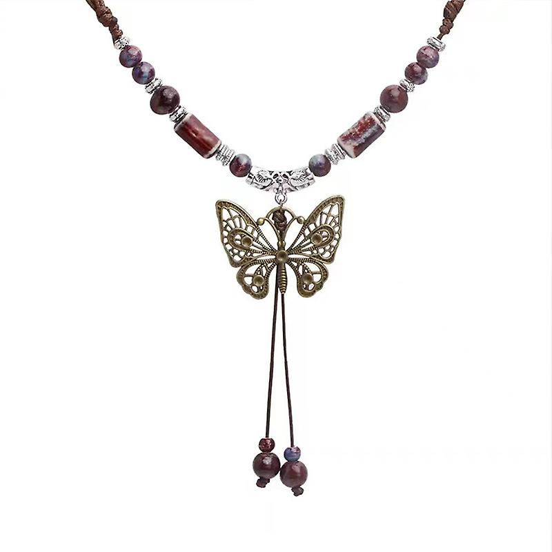 Butterfly Pendant Necklace
