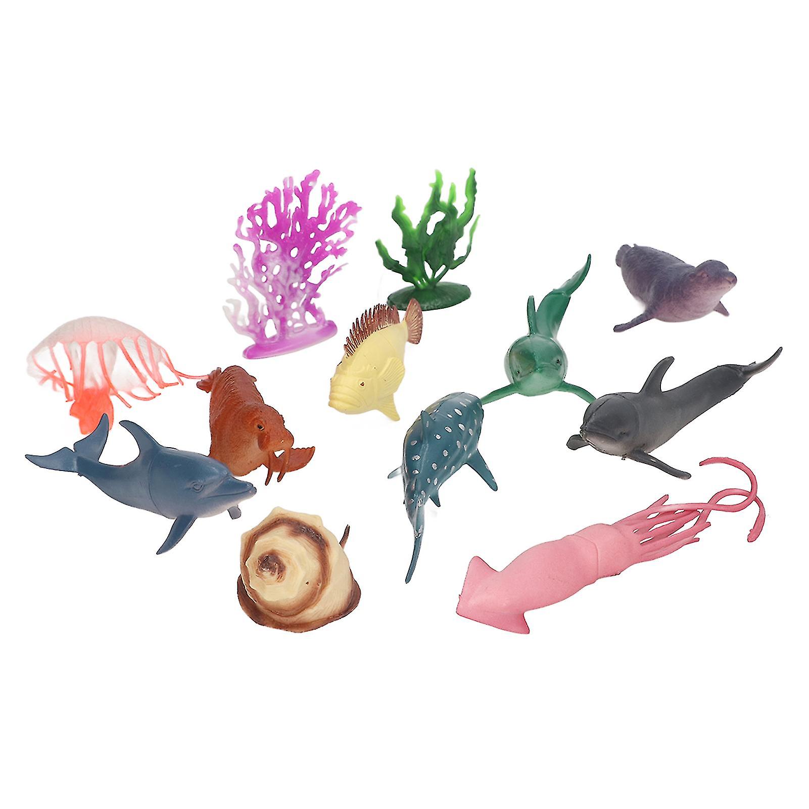 Sea Animals, Figure, Educational, Plastic Models