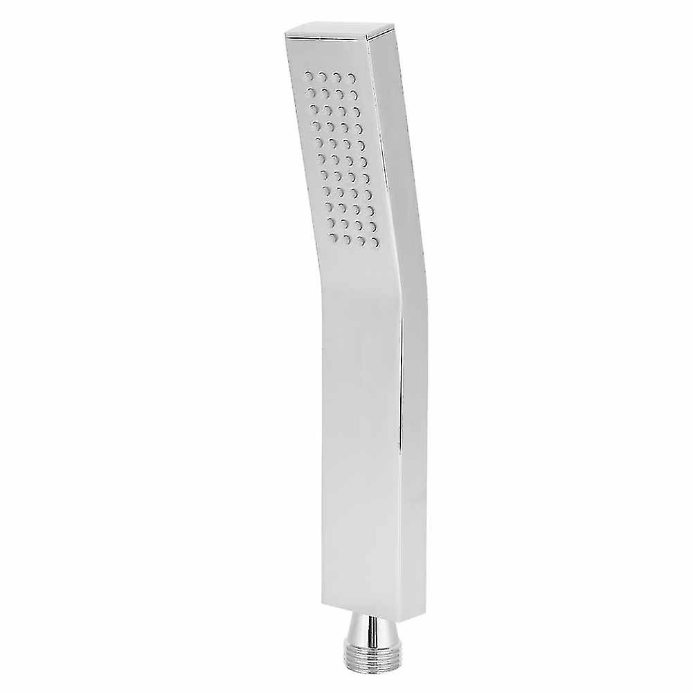 G1/2in Thread Brass Handheld Shower Head High Pressure Single Function Hand Sprayer Bathroom Supplies