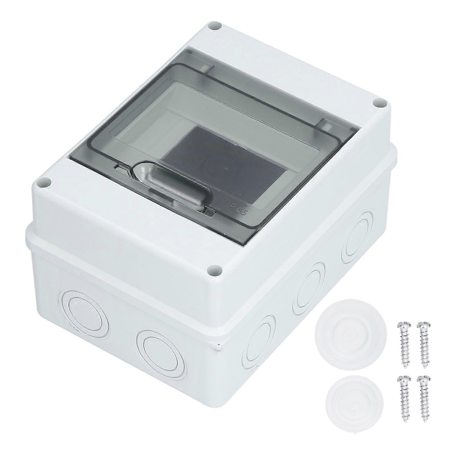 circuit breaker box plastic cover power distribution protection box clear waterproof distribution box for indoor circuit breakers