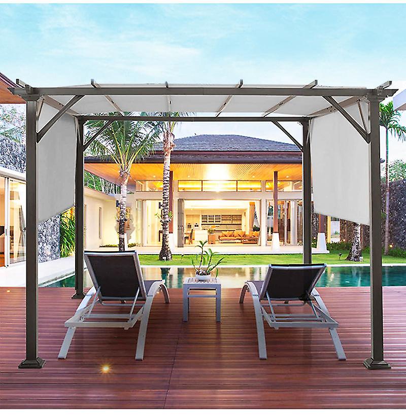 Universal Pergola Replacement Canopy Shade Cover Rod Waterproof