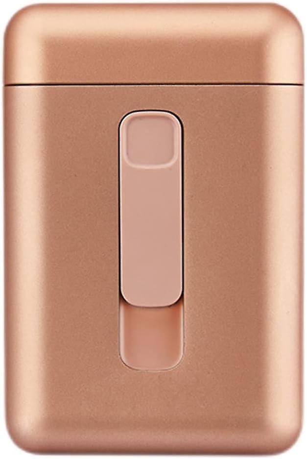 Cigarette Case With Lighter Cigarette Box 20 Pcs Ordinary Cigarettes King Size Portable Cigarettes Usb Lighters 2 In 1 Lighter