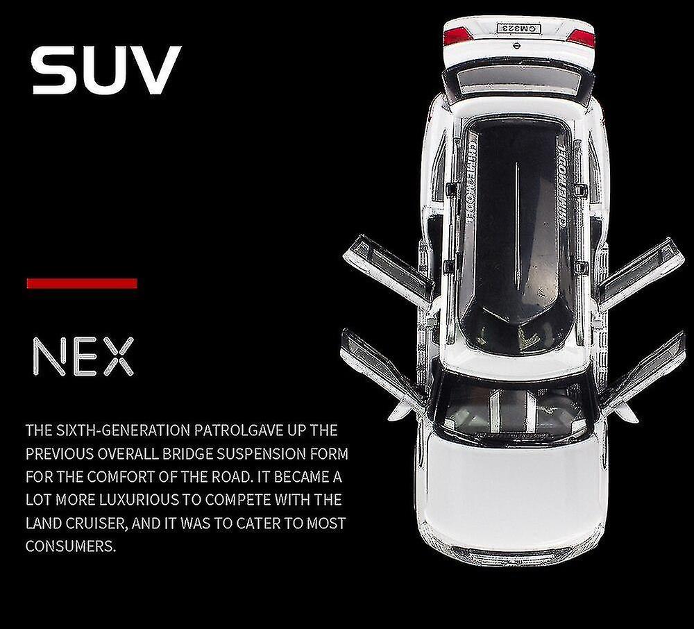 1:32 Tekerlek Nissans Devriye Suv Metal Modeli