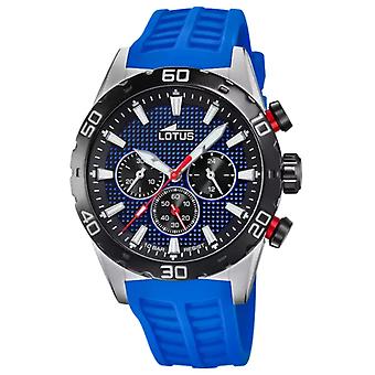 Lotus color watch for Men Analog Quartz with Silicone bracelet 18677/C