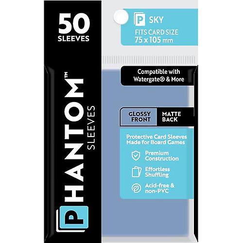 GLOSS MATTE High Quality Sky Phantom Sleeves 50 Pieces Fir Card Size 75x105mm