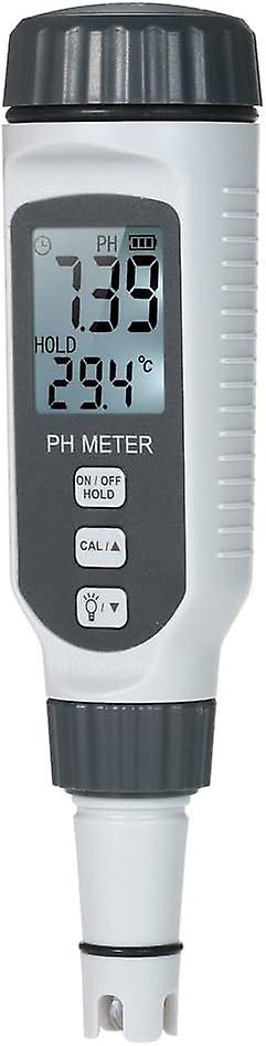 pH Water Quality Tester Portable pH Meter with ATC Automatic Temperature Compensation and Backlight