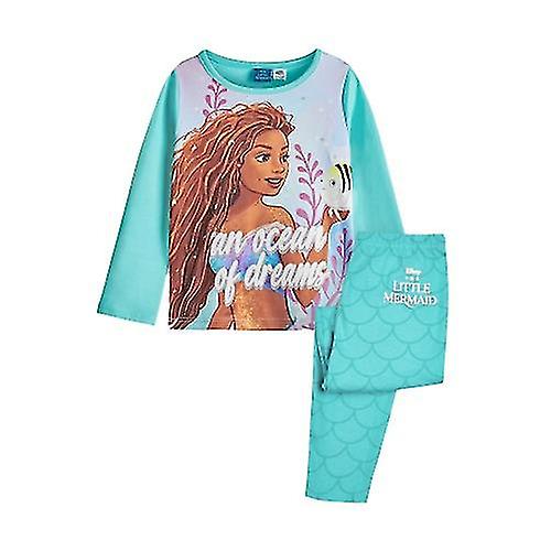 Das kleine Meerjungfrau Mädchen Ariel Langes Pyjama-Set