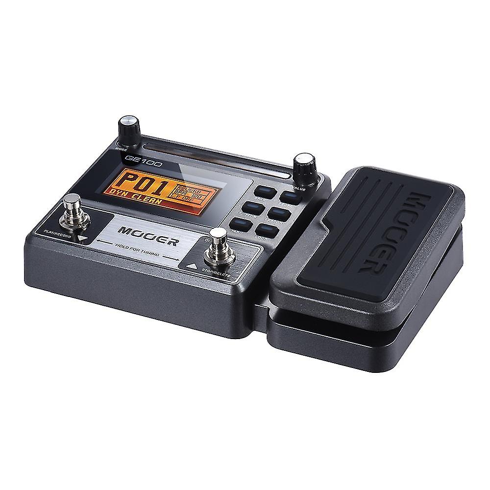 Mooer Ge100 Guitar Multi-effects Processor Effect Pedal With Loop Recording(180 Seconds) Tuning Tap 