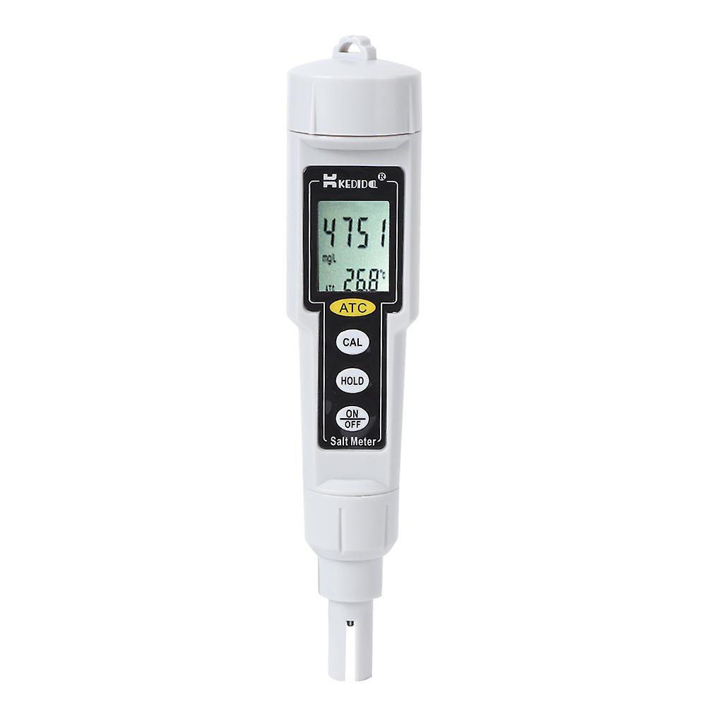 CT3081 Portable Digital Salinometer Salinity Temperature Humidity Tester Meter for Salt Water Pool