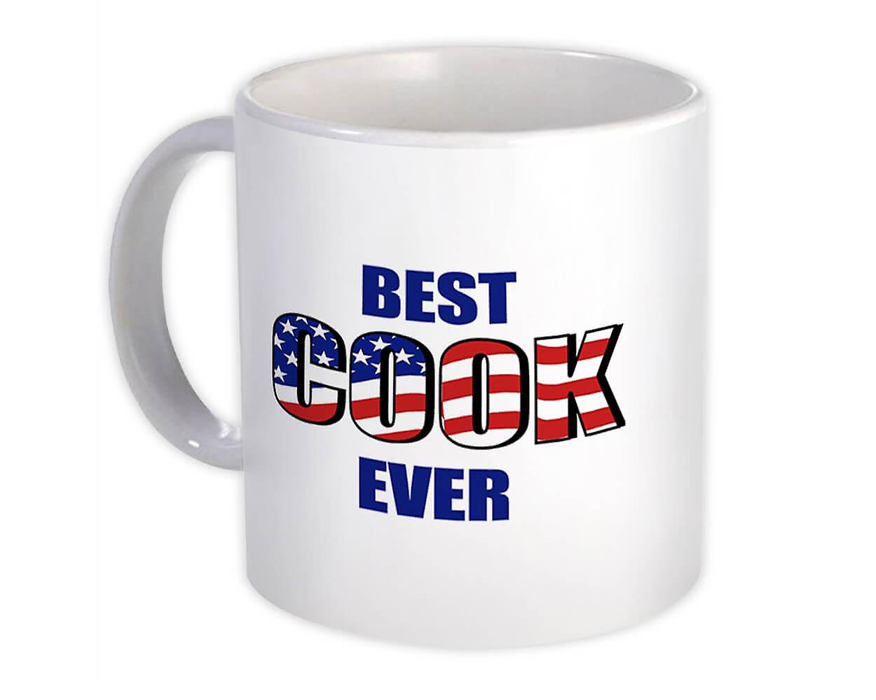 Presentmugg: Bästa KOCK NÅGONSIN USA