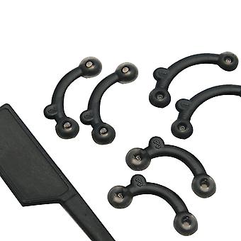 6 stks 3D Neus Corrector Brug Lifting Verhoging Neus Vormgeving Shaper Beauty Tools