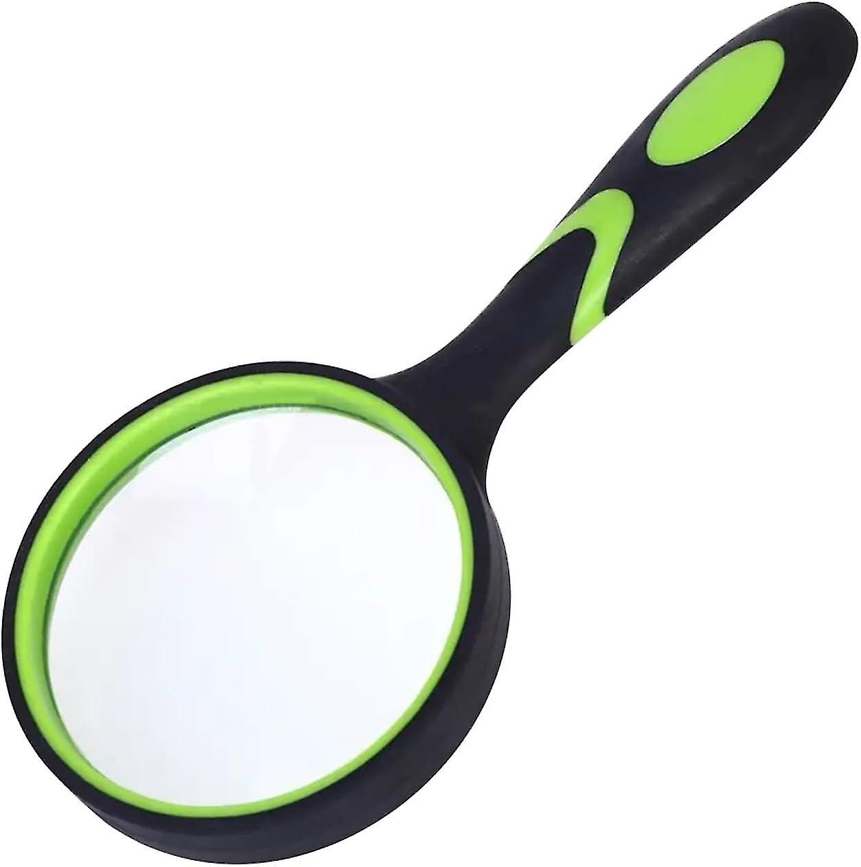 Magnifying Glass(65*165mm), 10X Reading Magnifier, Children's Magnifier, Magnifying Magnifier, High