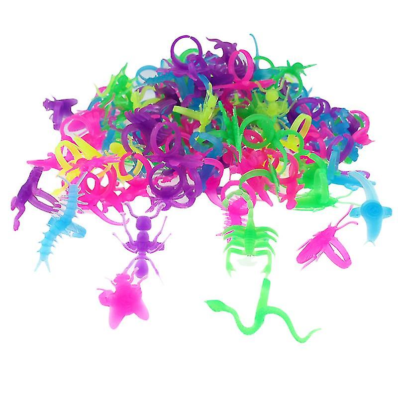 Anéis de insetos de 100pcs