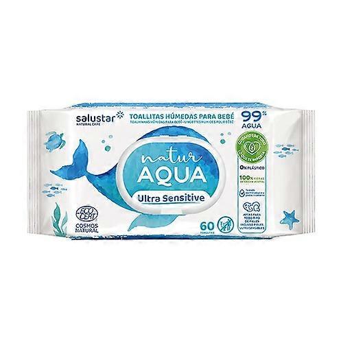 Natur Aqua Baby Wipes 60 units