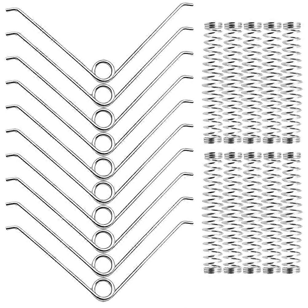 20 قطع المقلم استبدال الينابيع V- شكل ضغط الينابيع التشذيب مقص الينابيع