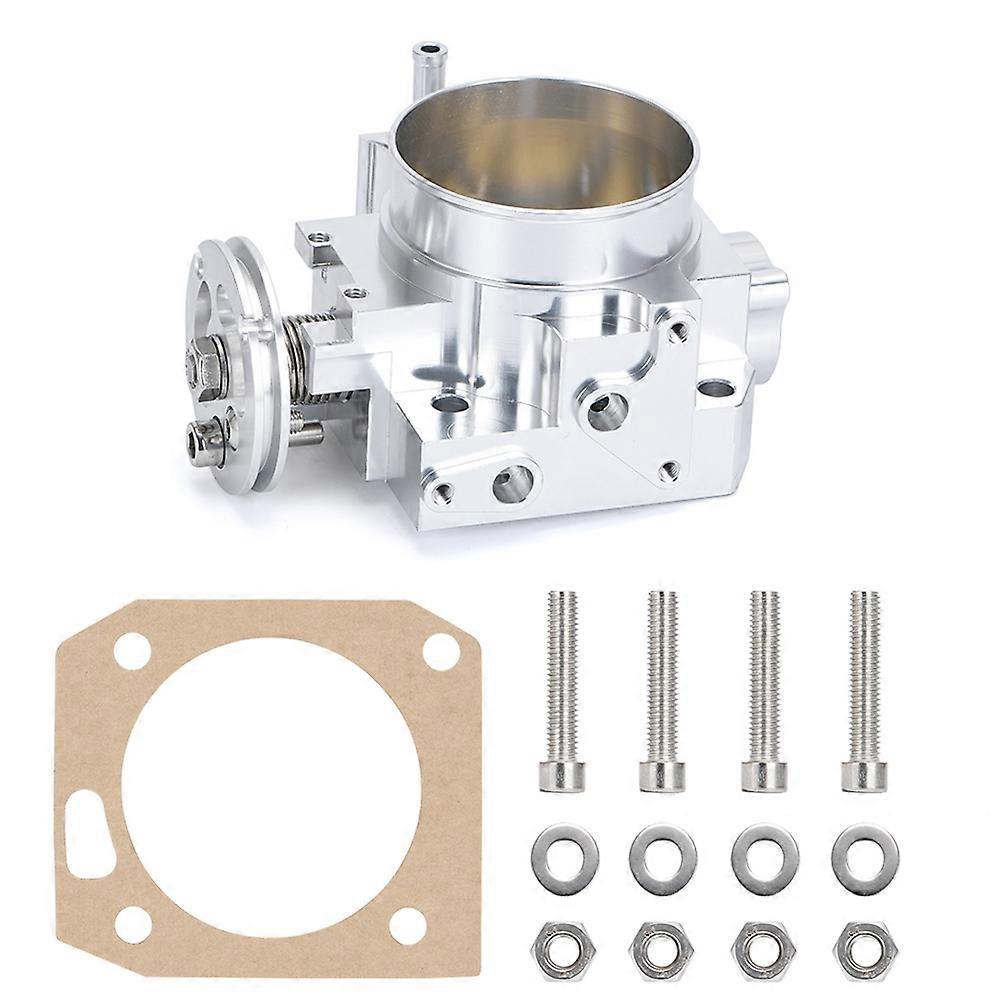 Car 70MM Intake Throttle Body for K-Series /K20//EP3// DC5 Intake Manifold Performance Silver