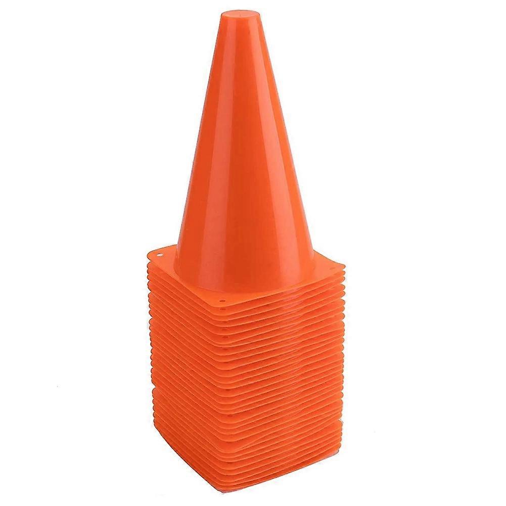 30 pcs cône de signalisation en plastique signe d’entraînement tube cône d’entraînement de football cône de sport agile pour les exercices