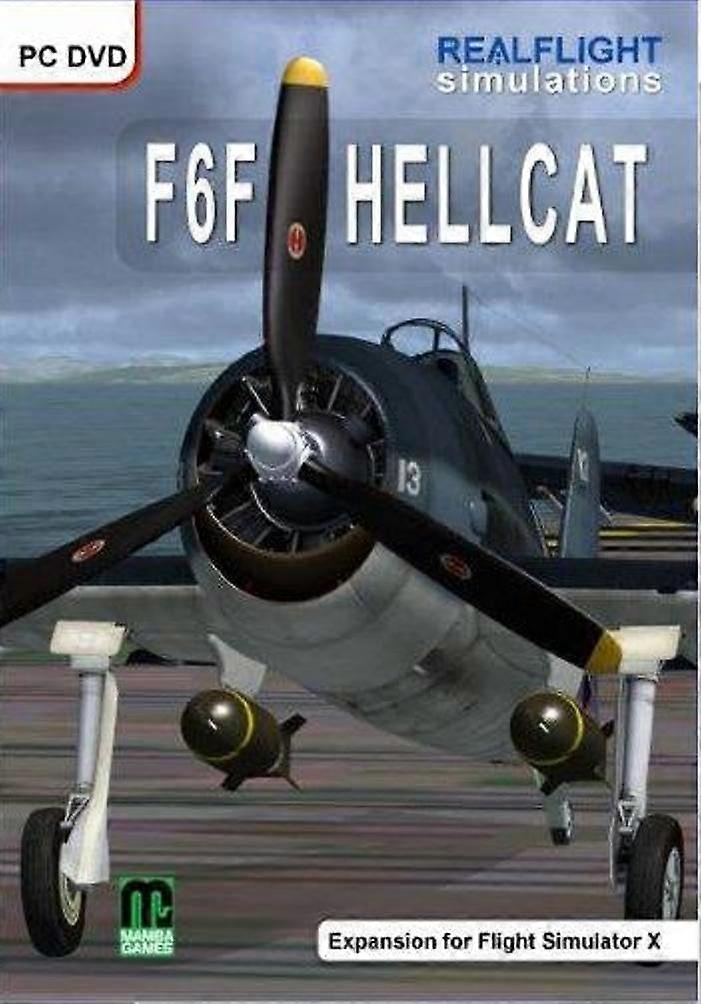 F6F Hellcat- Add On for Microsoft Simualtor X (PC DVD) - New & Sealed