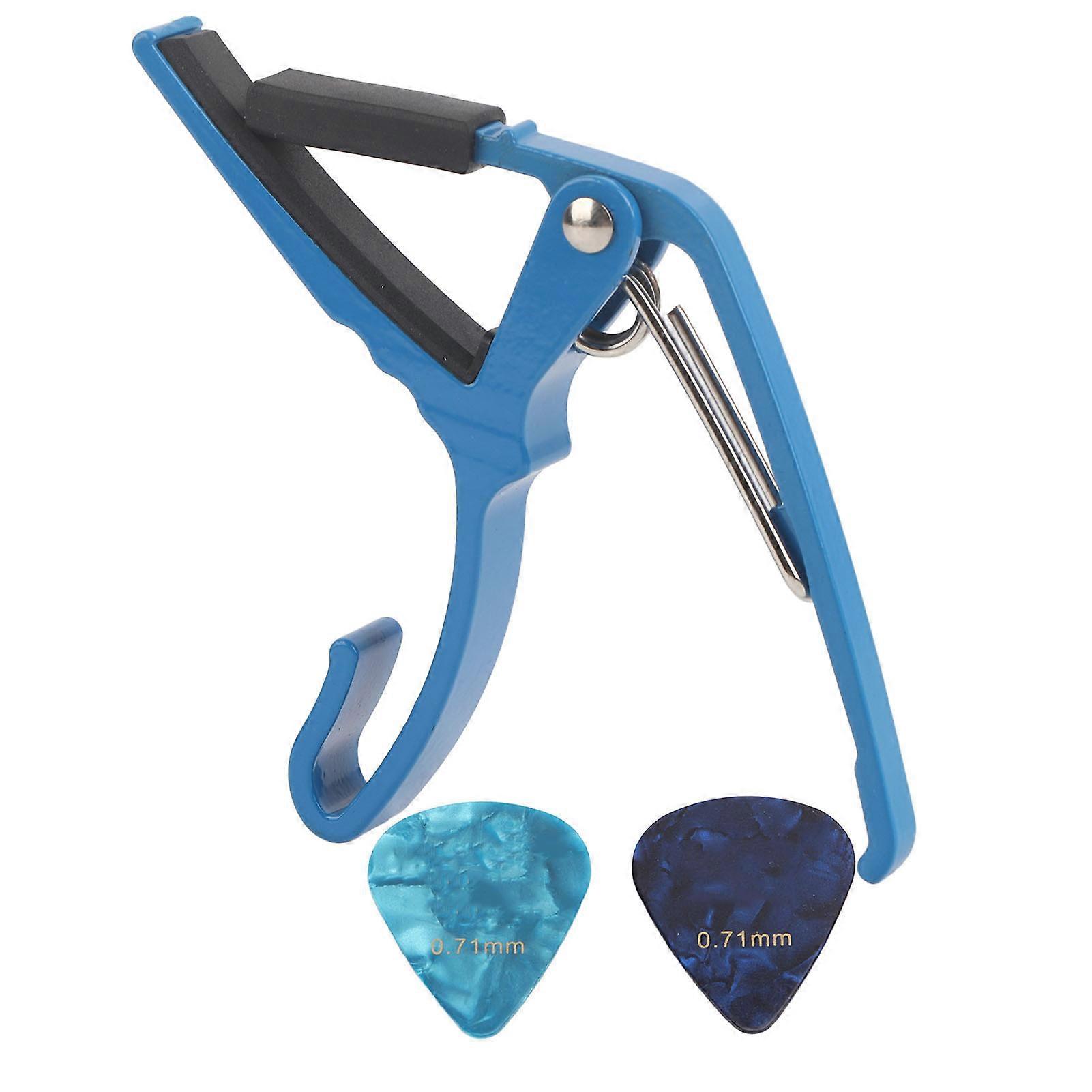 Guitar Capo Alloy Quick Tone Change Portable Instrument Accessory for Playing Performance